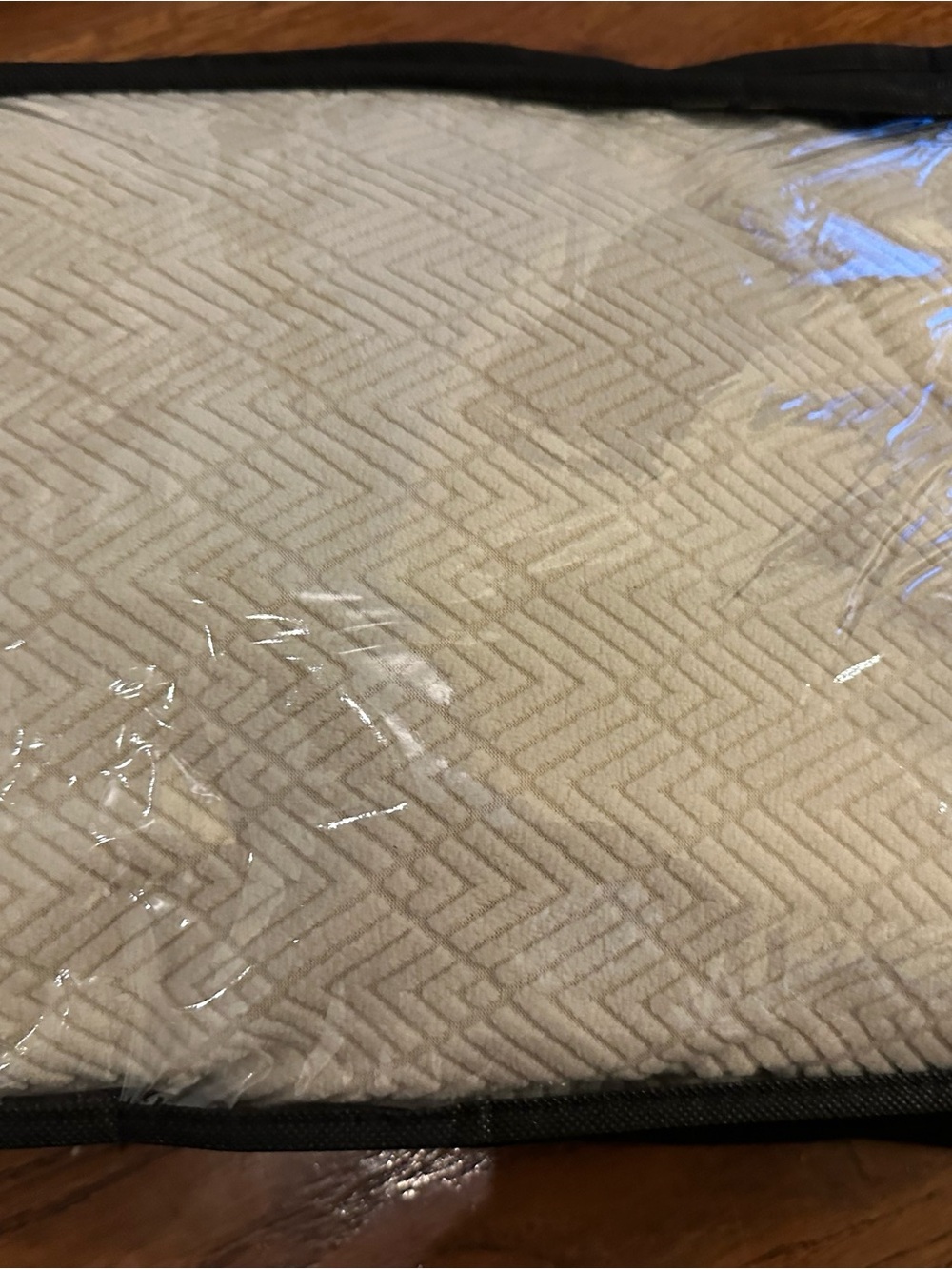 Cream Quilted Futon Cover